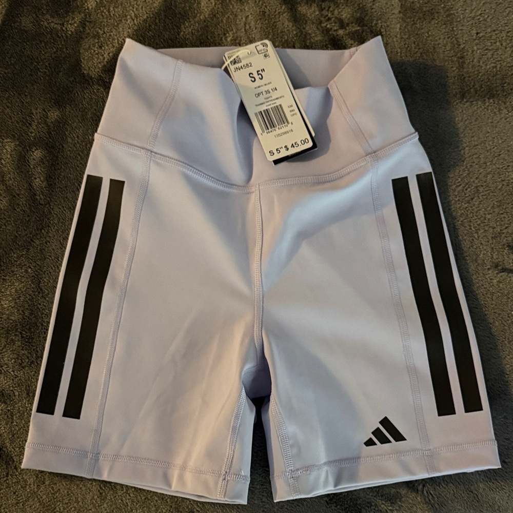 Adidas 5” Women's Light Purple Bike Shorts